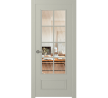 Дверь Belwooddoors Межкомнатная дверь Ламира 5 со стеклом Эмаль шёлк