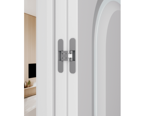 Дверь Belwooddoors Межкомнатная дверь Аргентум 1D со стеклом Эмаль светло-серый Дверь Belwooddoors Межкомнатная дверь Аргентум 1D со стеклом Эмаль светло-серый