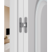 Дверь Belwooddoors Межкомнатная дверь Аргентум 1D со стеклом Эмаль светло-серый
