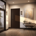 Дверь Belwooddoors Межкомнатная дверь Лайнвуд 2 глухая Орех