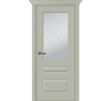 Дверь Belwooddoors Межкомнатная дверь Роялти со стеклом Эмаль шёлк