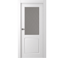 Дверь Belwooddoors Межкомнатная дверь Alta со стеклом Эмаль белый