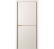 Дверь Belwooddoors Межкомнатная дверь Avesta 1H Молдинг Золото глухая Эмаль жемчуг