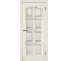 Матадор дверь Венеция ДО8 натуральный шпон белый ясень мателюкс с протяжкой