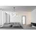 Дверь Belwooddoors Межкомнатная дверь Аргентум 1B со стеклом Эмаль светло-серый