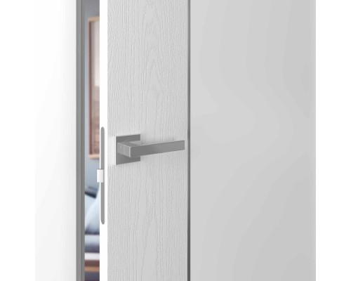 Дверь Belwooddoors Межкомнатная дверь Вега 1 Молдинг Золото глухая Эмаль жемчуг