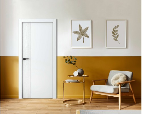 Дверь Belwooddoors Межкомнатная дверь Вега 1 Молдинг Черный глухая Эмаль шёлк Дверь Belwooddoors Межкомнатная дверь Вега 1 Молдинг Черный глухая Эмаль шёлк