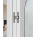 Дверь Belwooddoors Межкомнатная дверь Аргентум 1A со стеклом Эмаль шёлк
