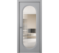 Дверь Belwooddoors Межкомнатная дверь Аргентум 1B со стеклом Эмаль светло-серый