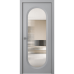 Дверь Belwooddoors Межкомнатная дверь Аргентум 1B со стеклом Эмаль светло-серый