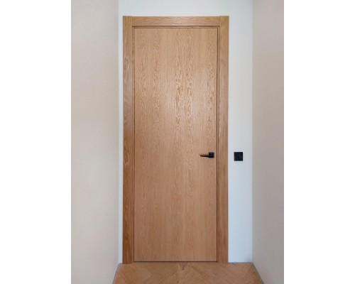Дверь Belwooddoors Межкомнатная дверь Лайнвуд 1 глухая Дуб натуральный