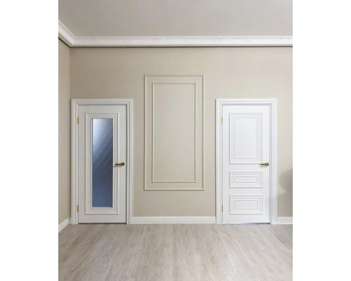 Дверь Belwooddoors Межкомнатная дверь Палаццо 1 со стеклом Эмаль жемчуг Дверь Belwooddoors Межкомнатная дверь Палаццо 1 со стеклом Эмаль жемчуг