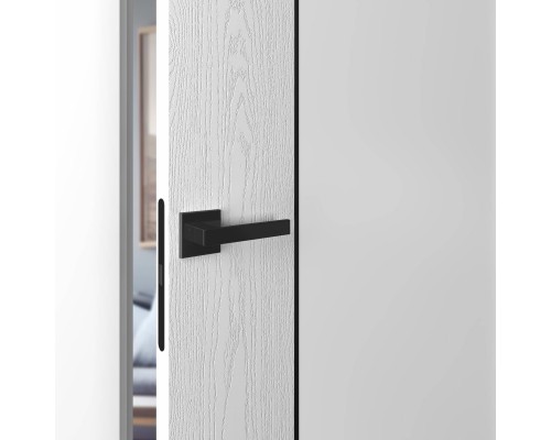 Дверь Belwooddoors Межкомнатная дверь Вега 1 Молдинг Черный глухая Эмаль шёлк Дверь Belwooddoors Межкомнатная дверь Вега 1 Молдинг Черный глухая Эмаль шёлк