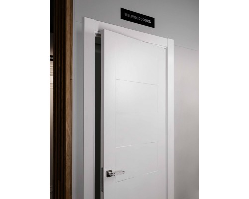 Дверь Belwooddoors Межкомнатная дверь Split глухая Эмаль белый