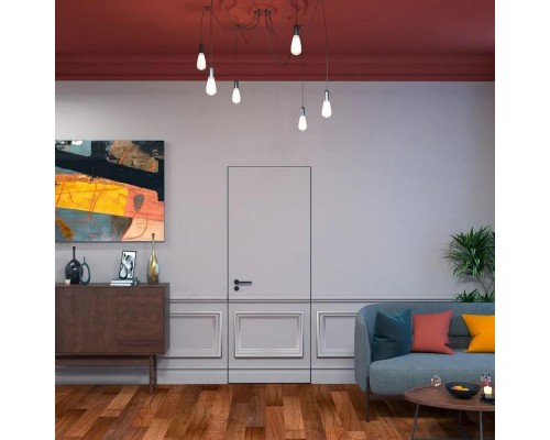 Дверь Belwooddoors Межкомнатная дверь Smart Invisible Pro глухая Грунтованное