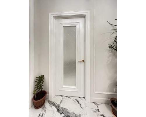 Дверь Belwooddoors Межкомнатная дверь Палаццо 1 со стеклом Эмаль жемчуг Дверь Belwooddoors Межкомнатная дверь Палаццо 1 со стеклом Эмаль жемчуг