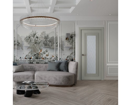 Дверь Belwooddoors Межкомнатная дверь Палаццо 1 со стеклом Эмаль жемчуг Дверь Belwooddoors Межкомнатная дверь Палаццо 1 со стеклом Эмаль жемчуг