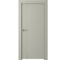 Дверь Belwooddoors Межкомнатная дверь Вега 1 Молдинг Хром Эмаль шёлк