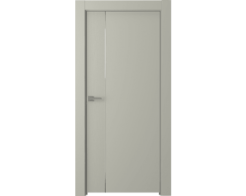 Дверь Belwooddoors Межкомнатная дверь Вега 1 Молдинг Хром Эмаль шёлк