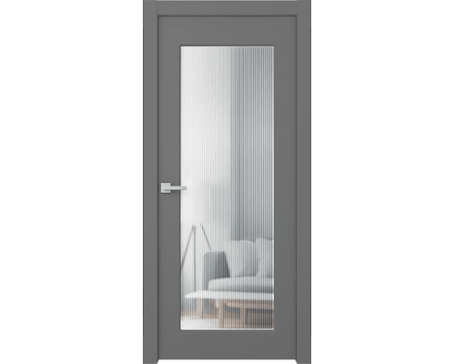 Дверь Belwooddoors Межкомнатная дверь Белла 1 со стеклом Эмаль графит