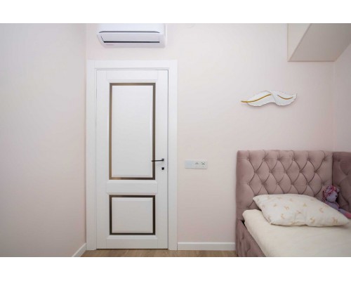 Дверь Belwooddoors Межкомнатная дверь Аурум 2 со стеклом Эмаль заказной