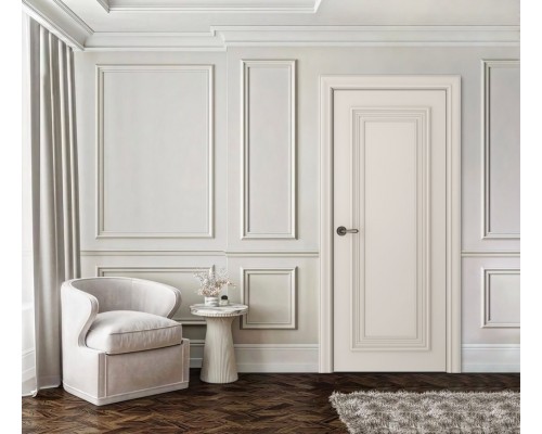 Дверь Belwooddoors Межкомнатная дверь Палаццо 1 глухая Эмаль белый Дверь Belwooddoors Межкомнатная дверь Палаццо 1 глухая Эмаль белый