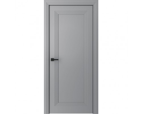 Дверь Belwooddoors Межкомнатная дверь Левел 1 глухая Эмаль светло-серый