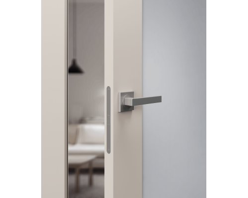 Дверь Belwooddoors Межкомнатная дверь Стелла 1 со стеклом Эмаль графит Дверь Belwooddoors Межкомнатная дверь Стелла 1 со стеклом Эмаль графит