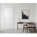 Дверь Belwooddoors Межкомнатная дверь Avesta 1H Молдинг Золото глухая Эмаль белый