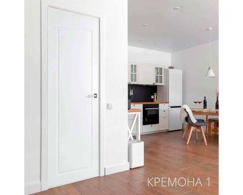 Дверь Belwooddoors Межкомнатная дверь Кремона 1 глухая Эмаль белый Дверь Belwooddoors Межкомнатная дверь Кремона 1 глухая Эмаль белый