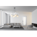 Дверь Belwooddoors Межкомнатная дверь Аргентум 1B со стеклом Эмаль светло-серый