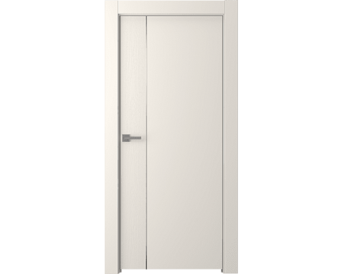 Дверь Belwooddoors Межкомнатная дверь Вега 1 Молдинг Хром Эмаль жемчуг