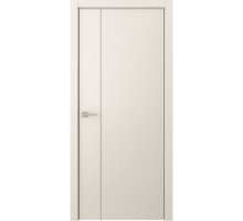 Дверь Belwooddoors Межкомнатная дверь Avesta 1V Молдинг Хром декоративные элементы Эмаль жемчуг