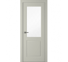 Дверь Belwooddoors Межкомнатная дверь Alta со стеклом Эмаль шёлк