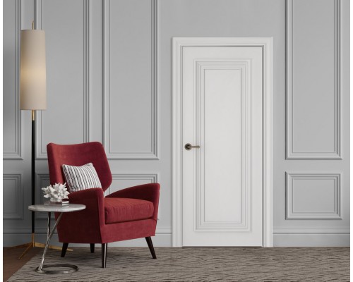 Дверь Belwooddoors Межкомнатная дверь Палаццо 1 глухая Эмаль белый Дверь Belwooddoors Межкомнатная дверь Палаццо 1 глухая Эмаль белый