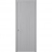Дверь Belwooddoors Межкомнатная дверь Флекс 1 Молдинг Хром глухая Эмаль светло-серый