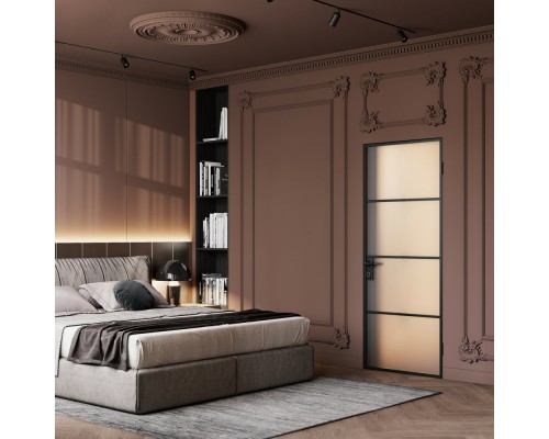 Дверь Belwooddoors Межкомнатная дверь Спейс Апр 3H Black