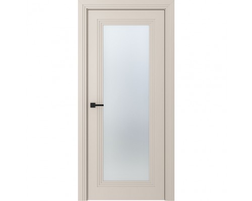 Дверь Belwooddoors Межкомнатная дверь Левел 1 со стеклом Эмаль жемчуг