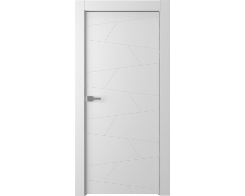Дверь Belwooddoors Межкомнатная дверь Svea глухая Эмаль светло-серый