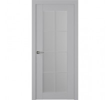 Дверь Belwooddoors Межкомнатная дверь Френч 8 со стеклом Эмаль светло-серый