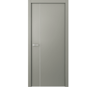 Дверь Belwooddoors Межкомнатная дверь Avesta 1V Молдинг Хром декоративные элементы Эмаль шёлк