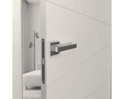 Дверь Belwooddoors Межкомнатная дверь Svea глухая Эмаль светло-серый