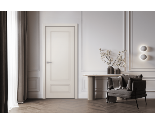 Дверь Belwooddoors Межкомнатная дверь Ламира 5 глухая Эмаль графит
