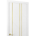 Дверь Belwooddoors Межкомнатная дверь Флекс 1 Молдинг Золото глухая Эмаль заказной