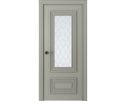 Дверь Belwooddoors Межкомнатная дверь Палаццо 2 со стеклом Эмаль шёлк