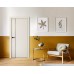Дверь Belwooddoors Межкомнатная дверь Вега 1 Молдинг Черный глухая Эмаль шёлк