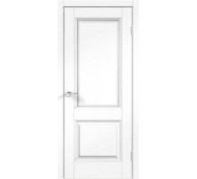 Дверное полотно SoftTouch ALTO 6 со стеклом без притвора Ясень белый структурный