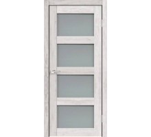Velldoris дверь экошпон TREND 14 со стеклом без притвора Санторини белый