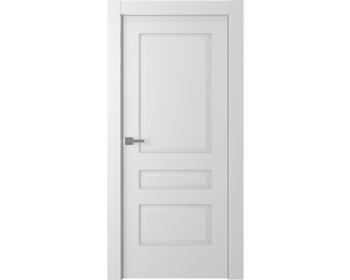 Дверь Belwooddoors Межкомнатная дверь Роялти глухая Эмаль белый