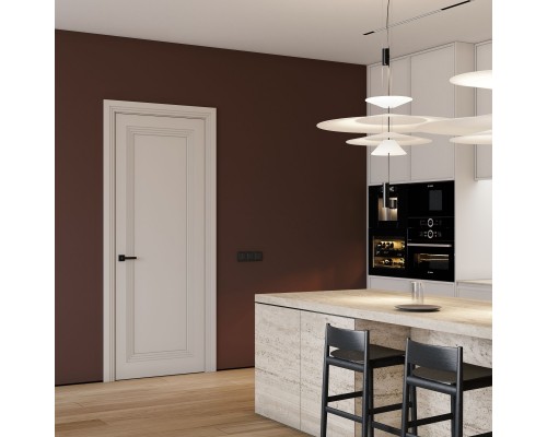 Дверь Belwooddoors Межкомнатная дверь Левел 1 глухая Эмаль шёлк